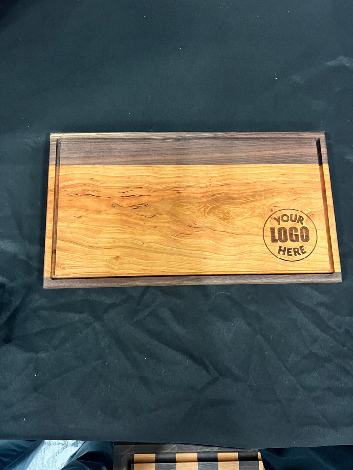 Cutting Board Cherry and Walnut Face Grain Serving Board/Cutting Board
