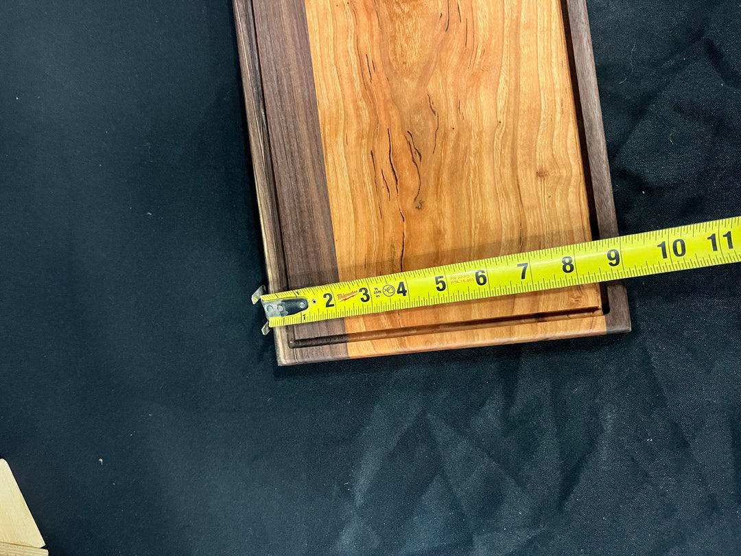 Cutting Board Cherry and Walnut Face Grain Serving Board/Cutting Board