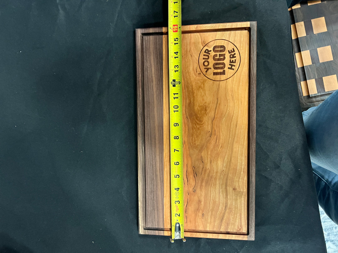 Cutting Board Cherry and Walnut Face Grain Serving Board/Cutting Board
