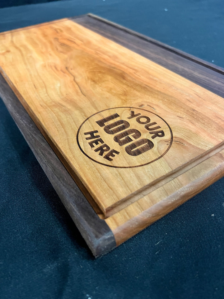 Cutting Board Cherry and Walnut Face Grain Serving Board/Cutting Board
