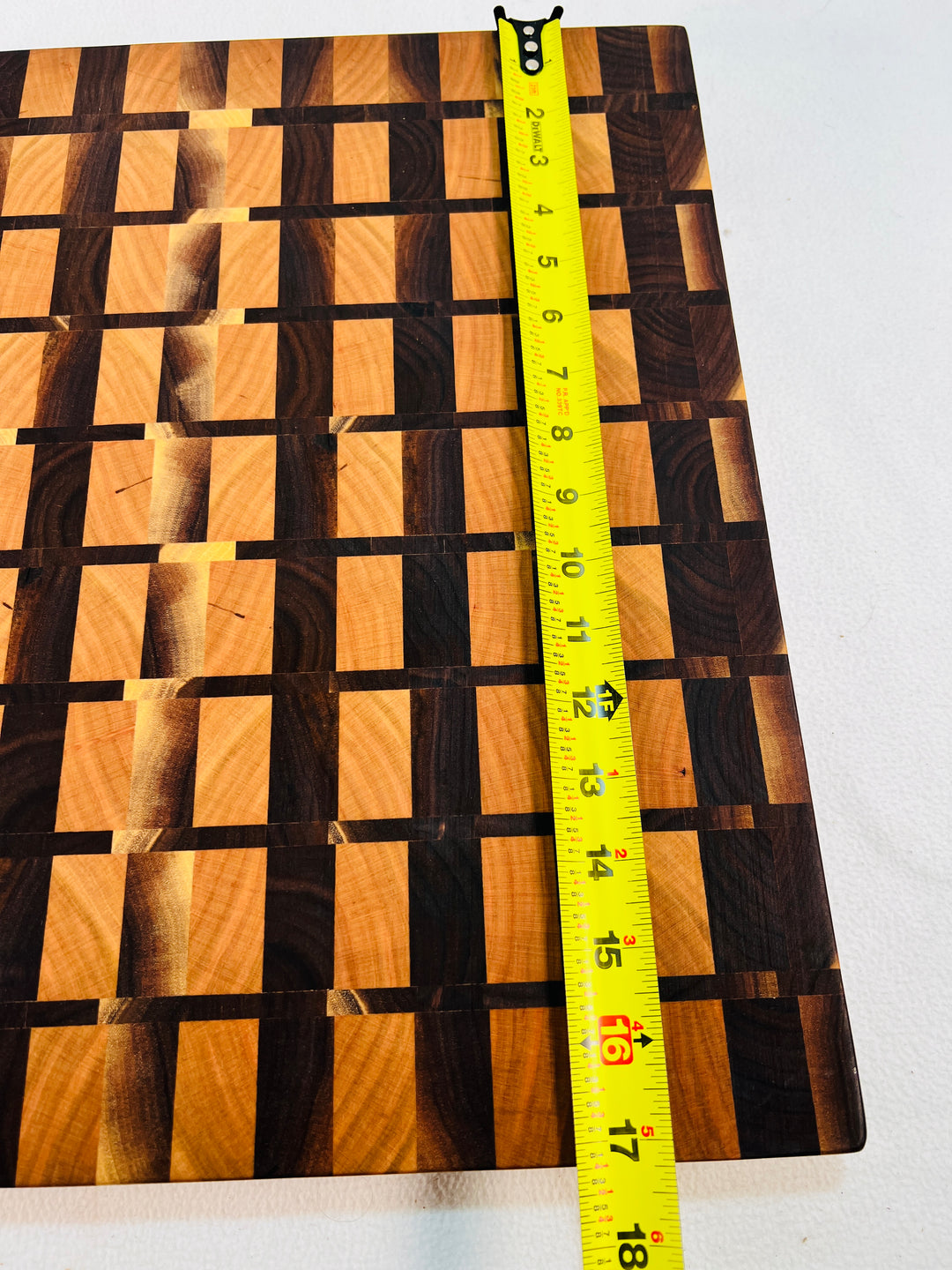 Beautiful End Grain Cutting Board Cherry & Walnut Chopping Block