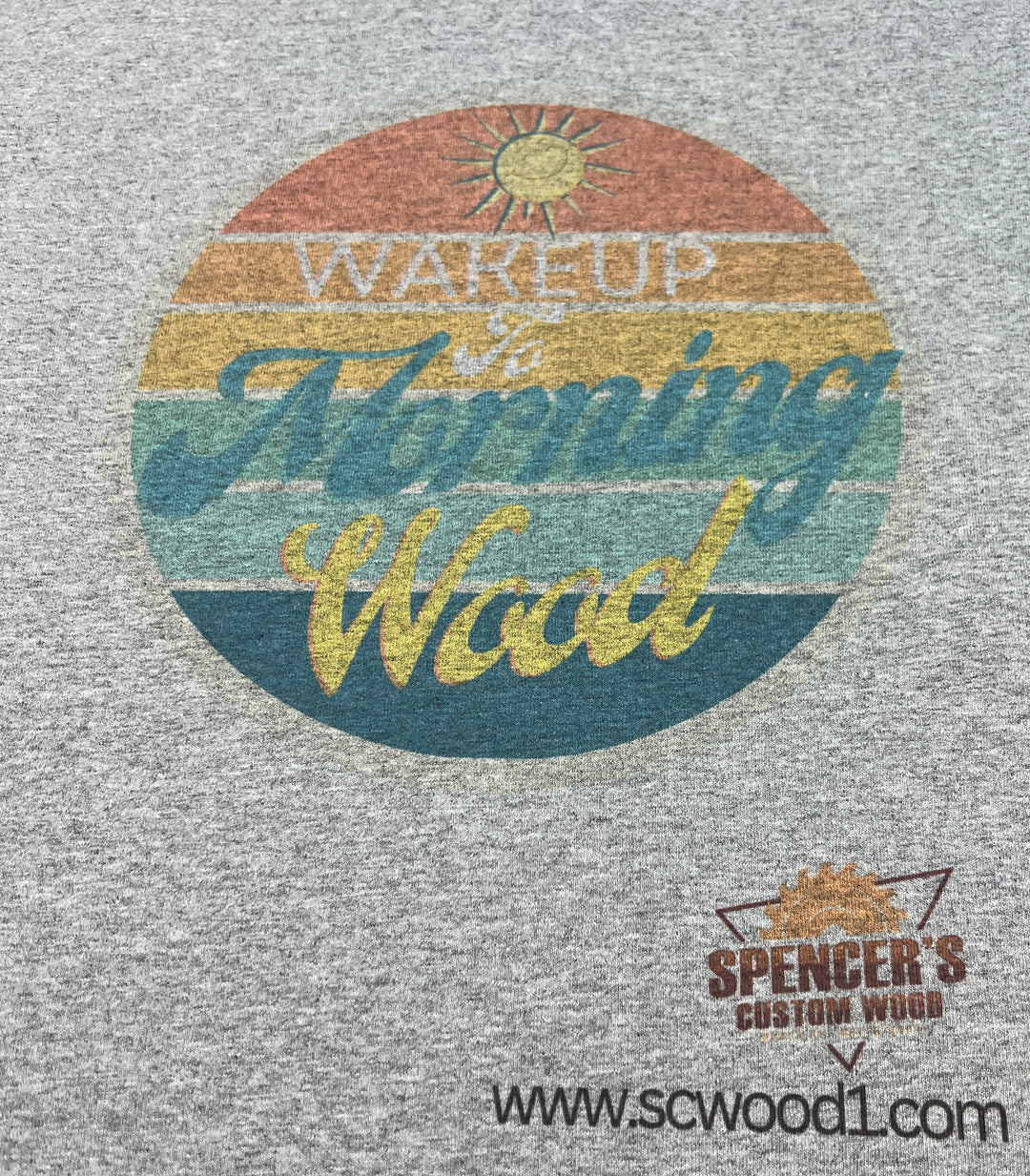 T-Shirt Short Sleeve “Wake Up To Morning Wood”