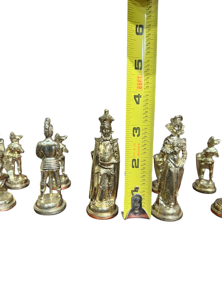 Chess Set Handmade British Theme Chess Box Set Exotic Woods w/ Chessmen Included