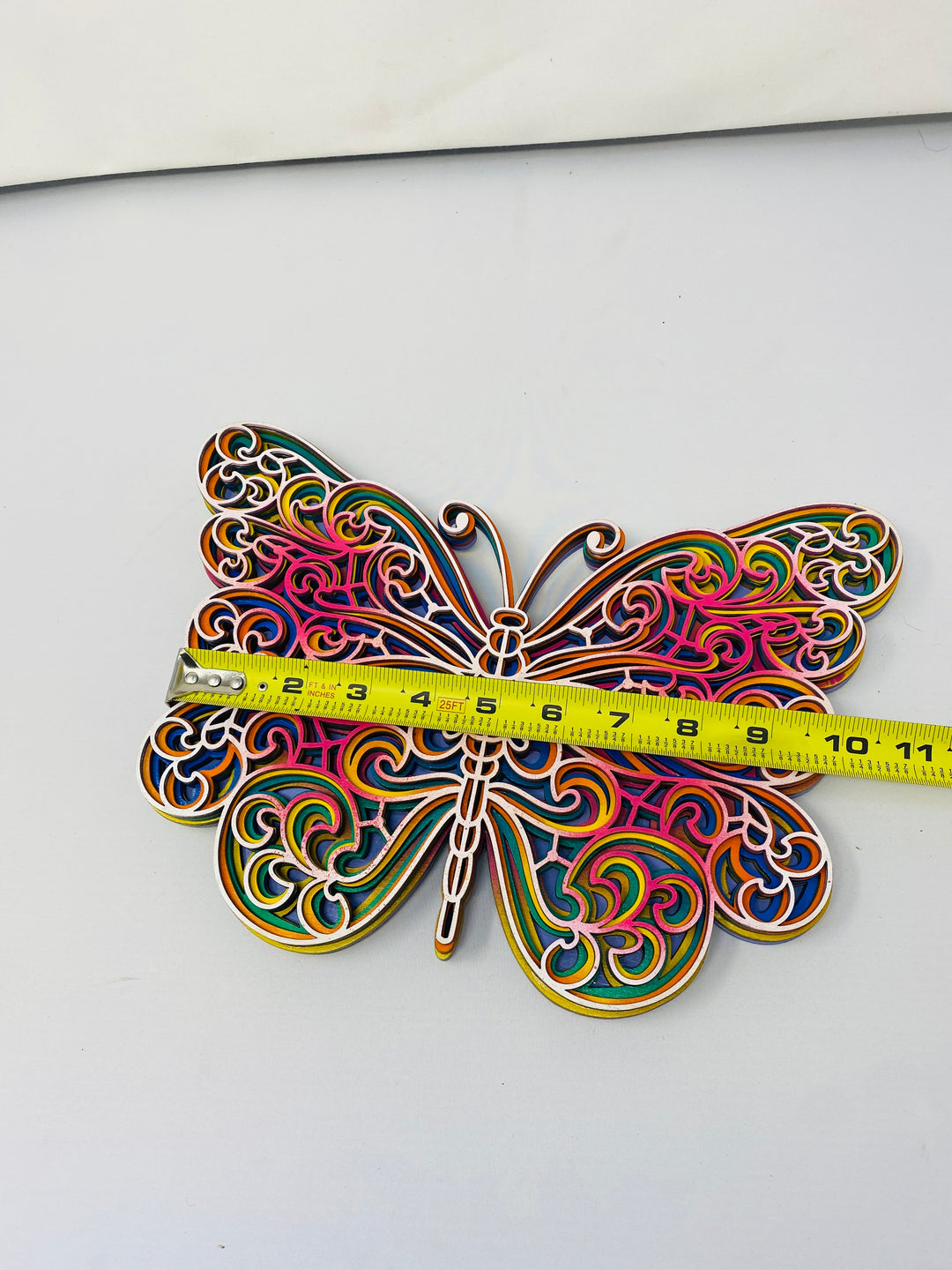 Wall Decoration Butterfly Layer Wood Art Mandala 3D Art Multilayer Art Home Decor
